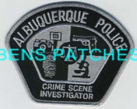 NEW MEXICO,ALBUQUERQUE POLICE CRIME SCENE INVESTIGATOR SUBDUED 1